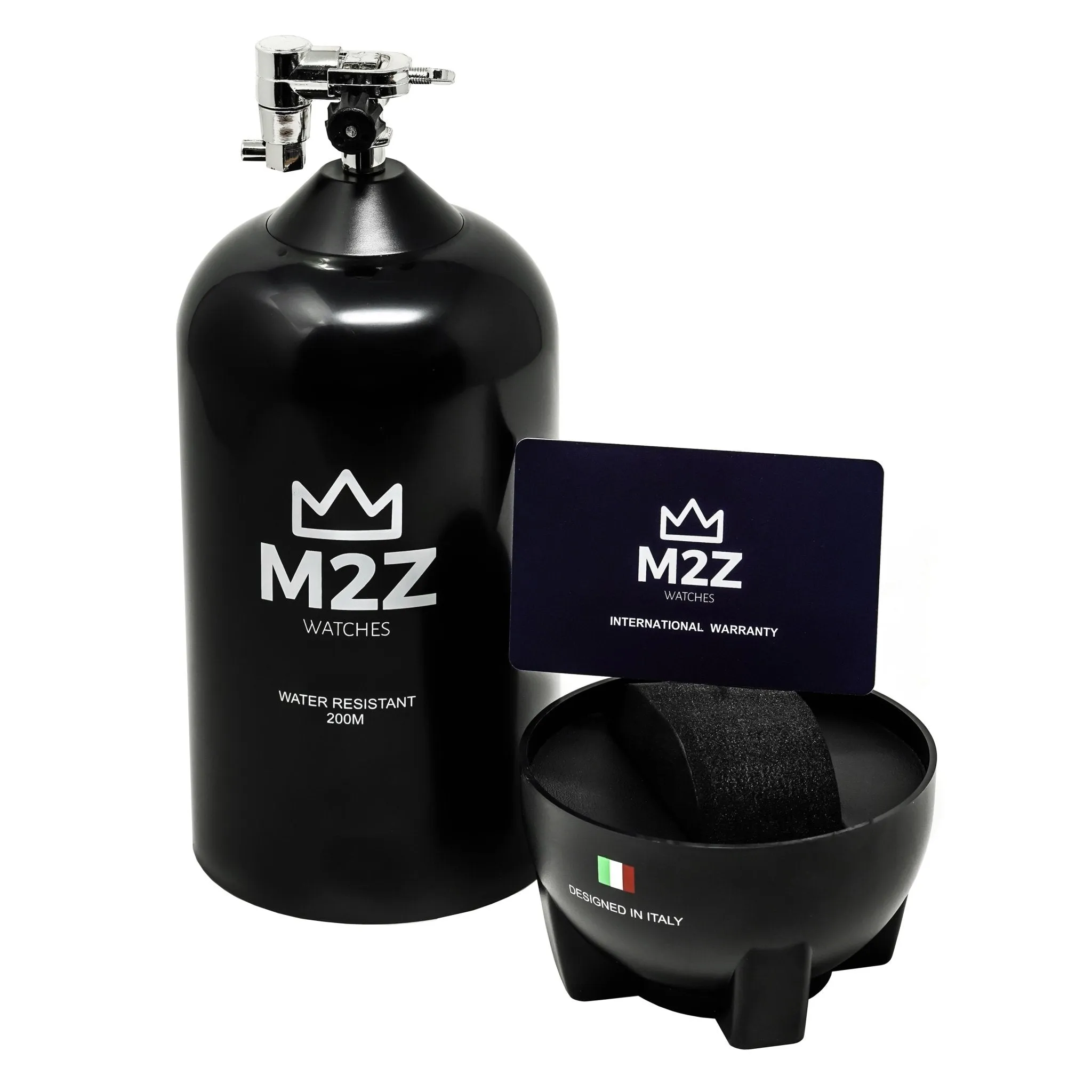 M2Z Men's Watch Diver 200 Green 200-001