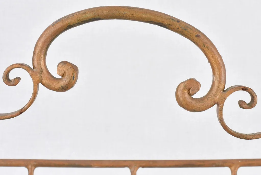 Magazine stand, wrought iron, Italian (1950s)