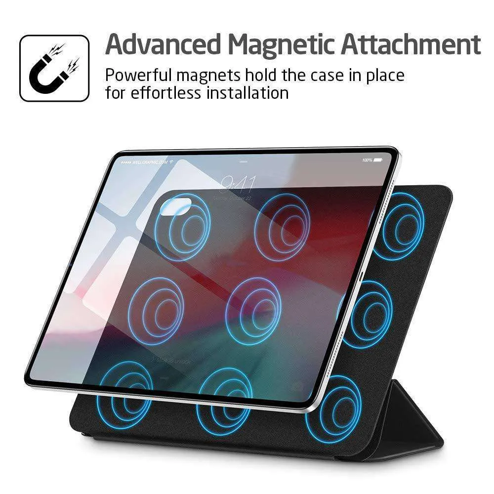 Magnetic Origami Smart Cover for iPad Pro 12.9-inch, 3rd Gen (2018)
