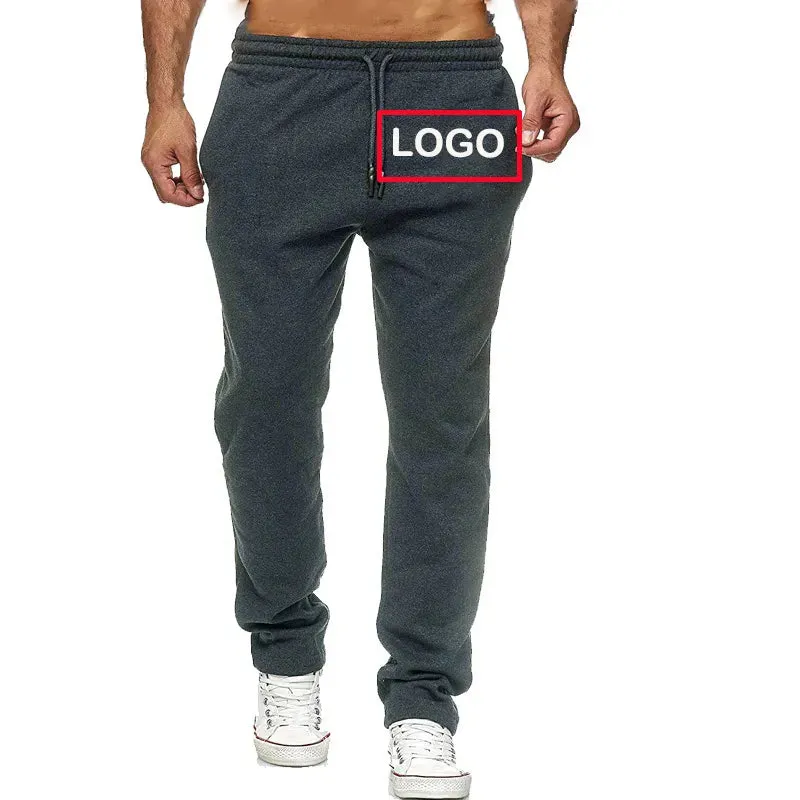 Men Bodybuilding Pant Autumn Spring Tracksuit Sweatpants cho