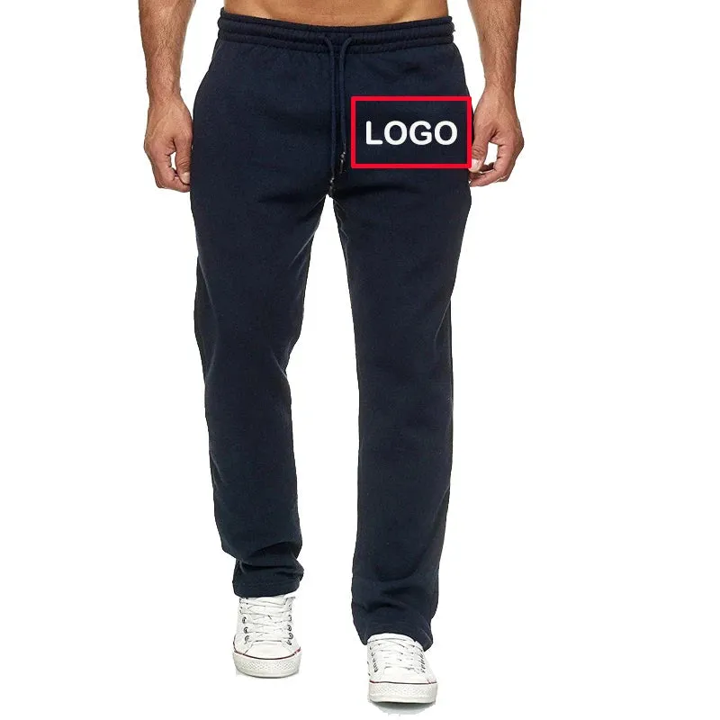 Men Bodybuilding Pant Autumn Spring Tracksuit Sweatpants cho
