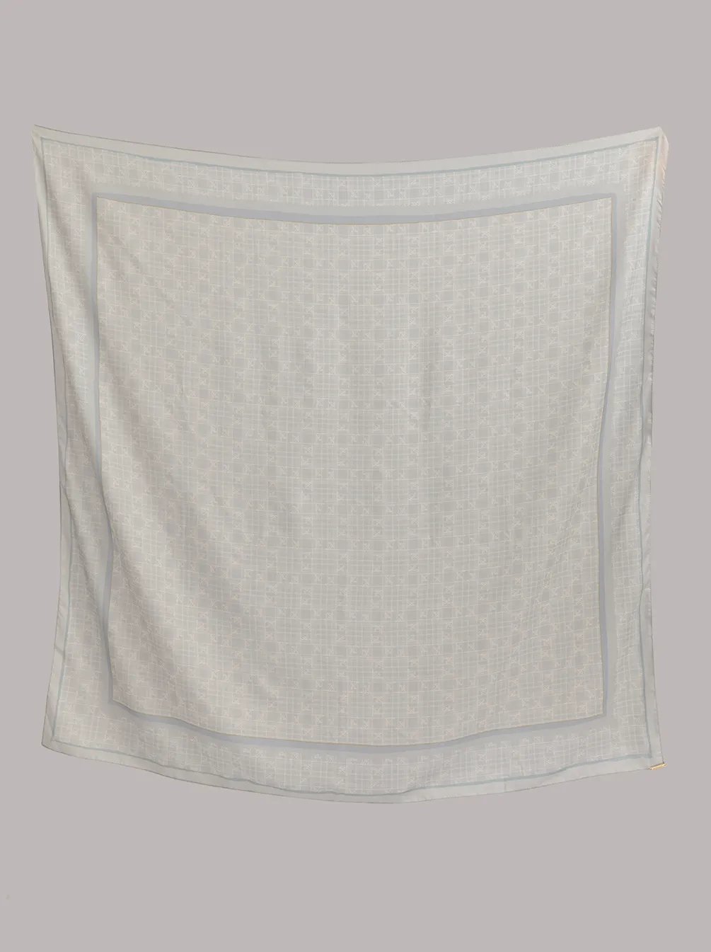MONOGRAM SCARF CLOUDY