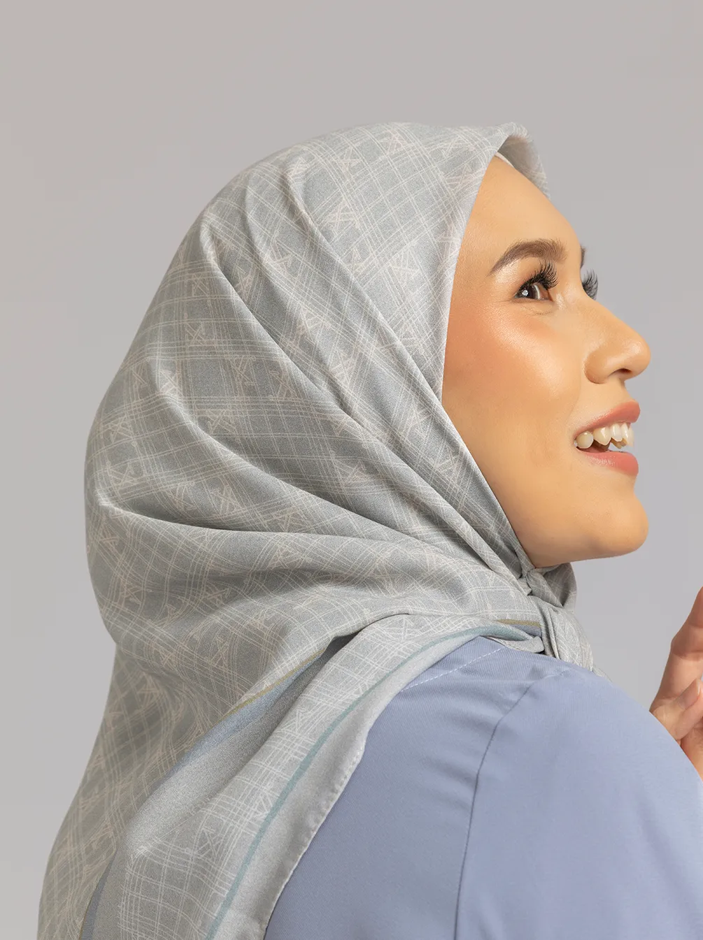 MONOGRAM SCARF CLOUDY
