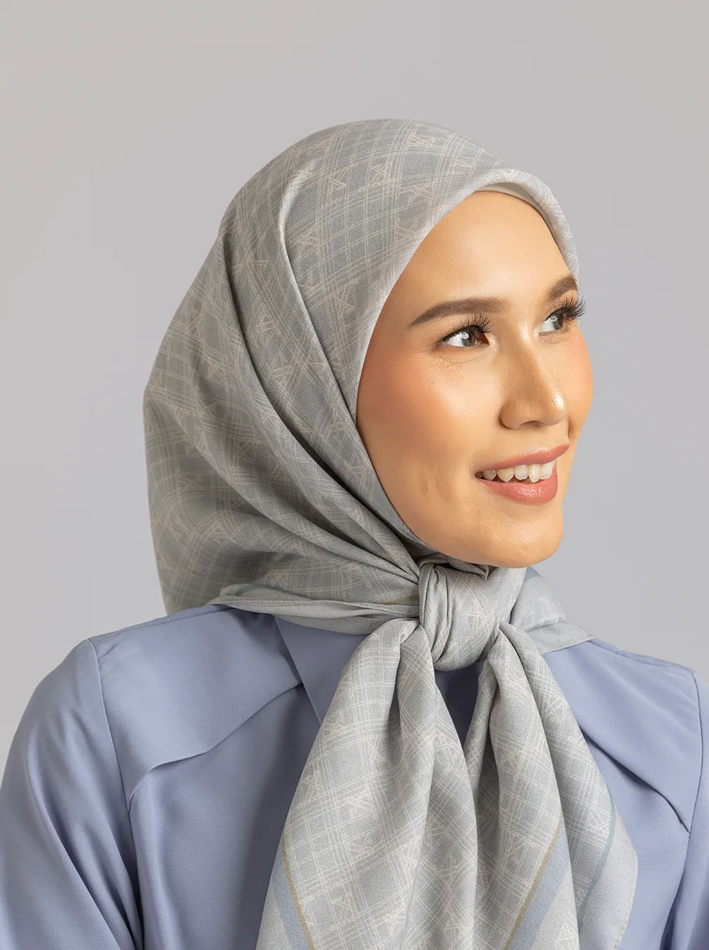 MONOGRAM SCARF CLOUDY