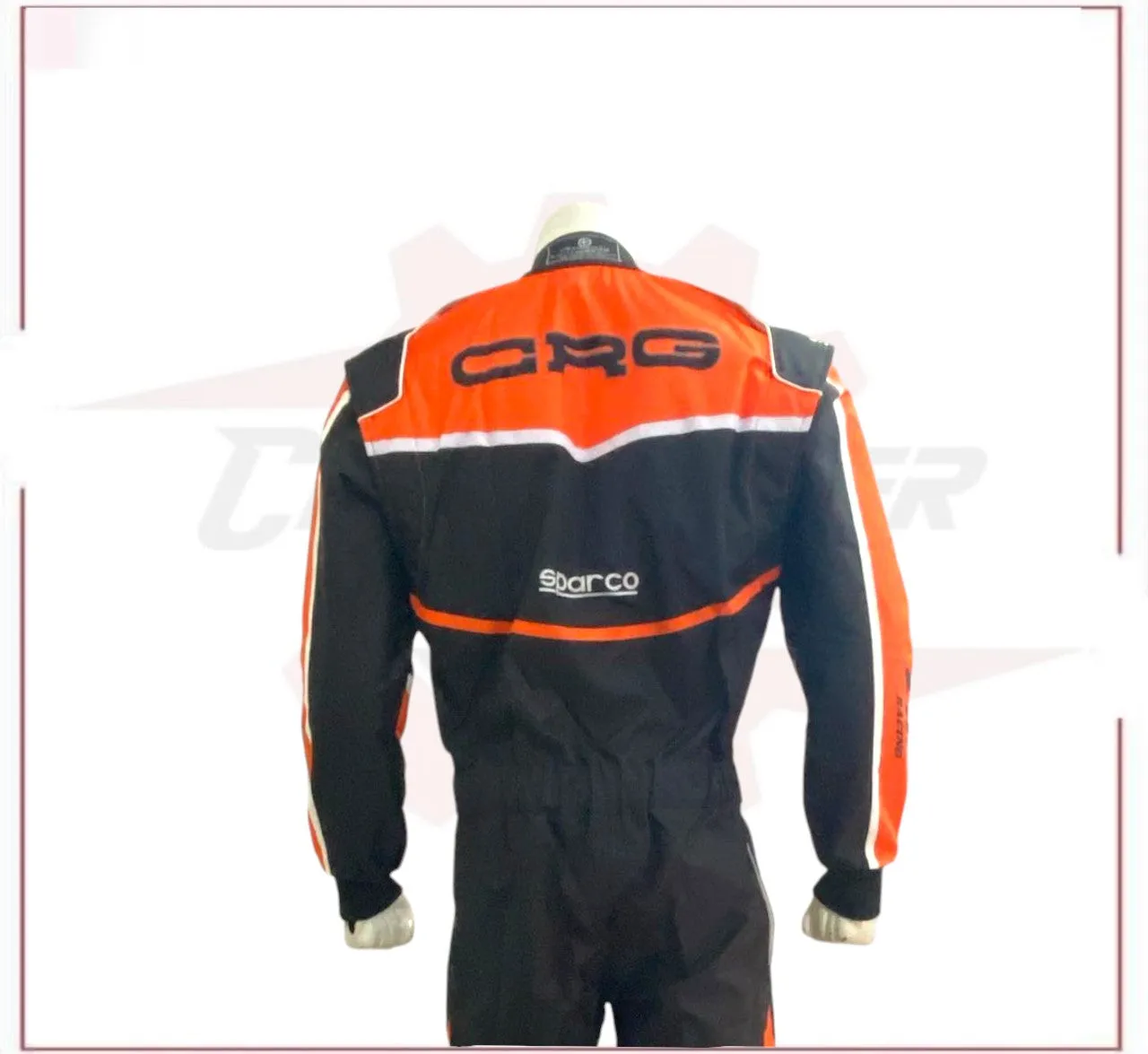 New 2022 CRG Go Kart Overall Sublimation Printed Racing Suit
