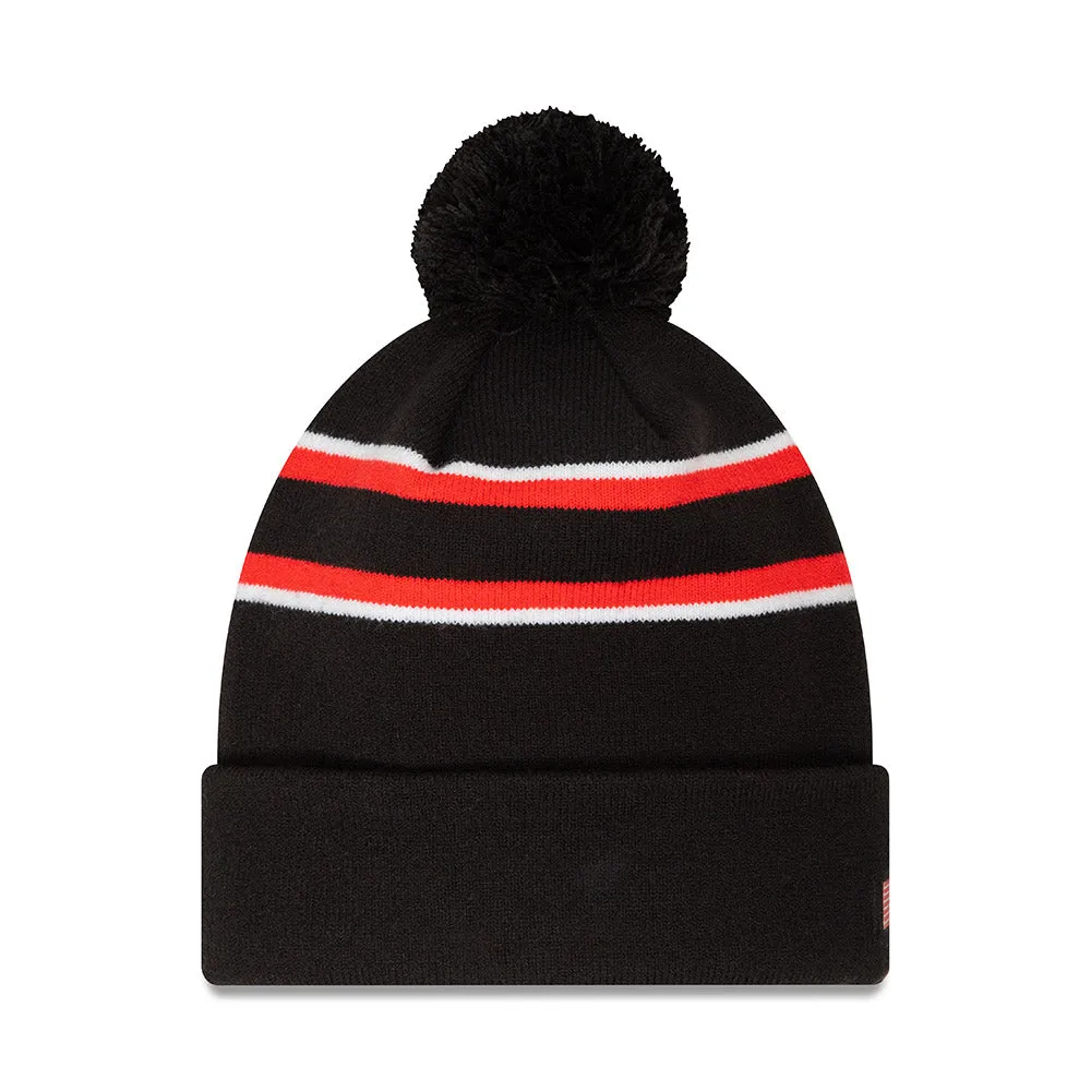 New Era Beanie F1 HAAS Team Black Scarlet