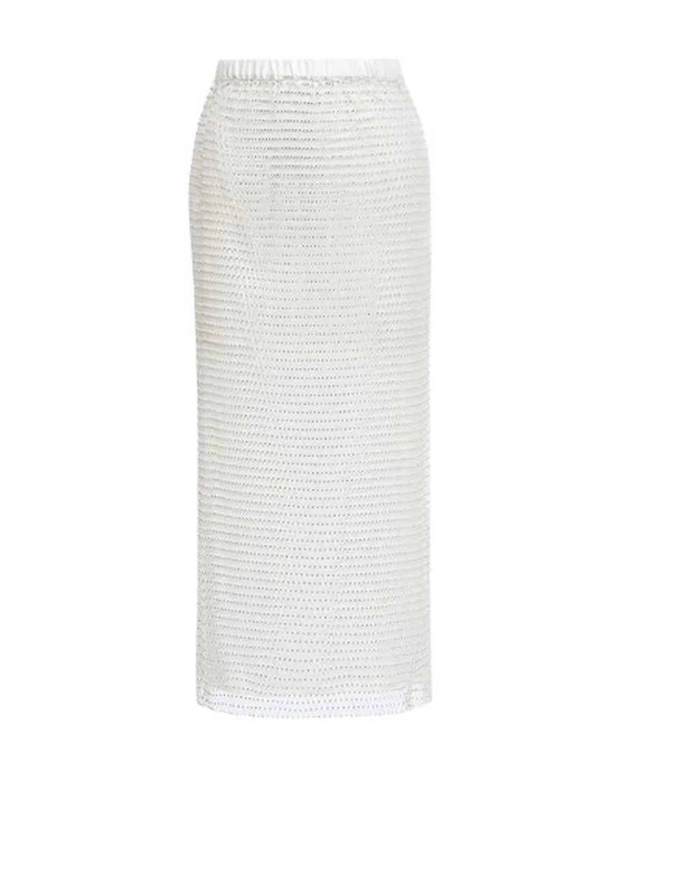 Off-White Diddy Mesh Midi Skirt