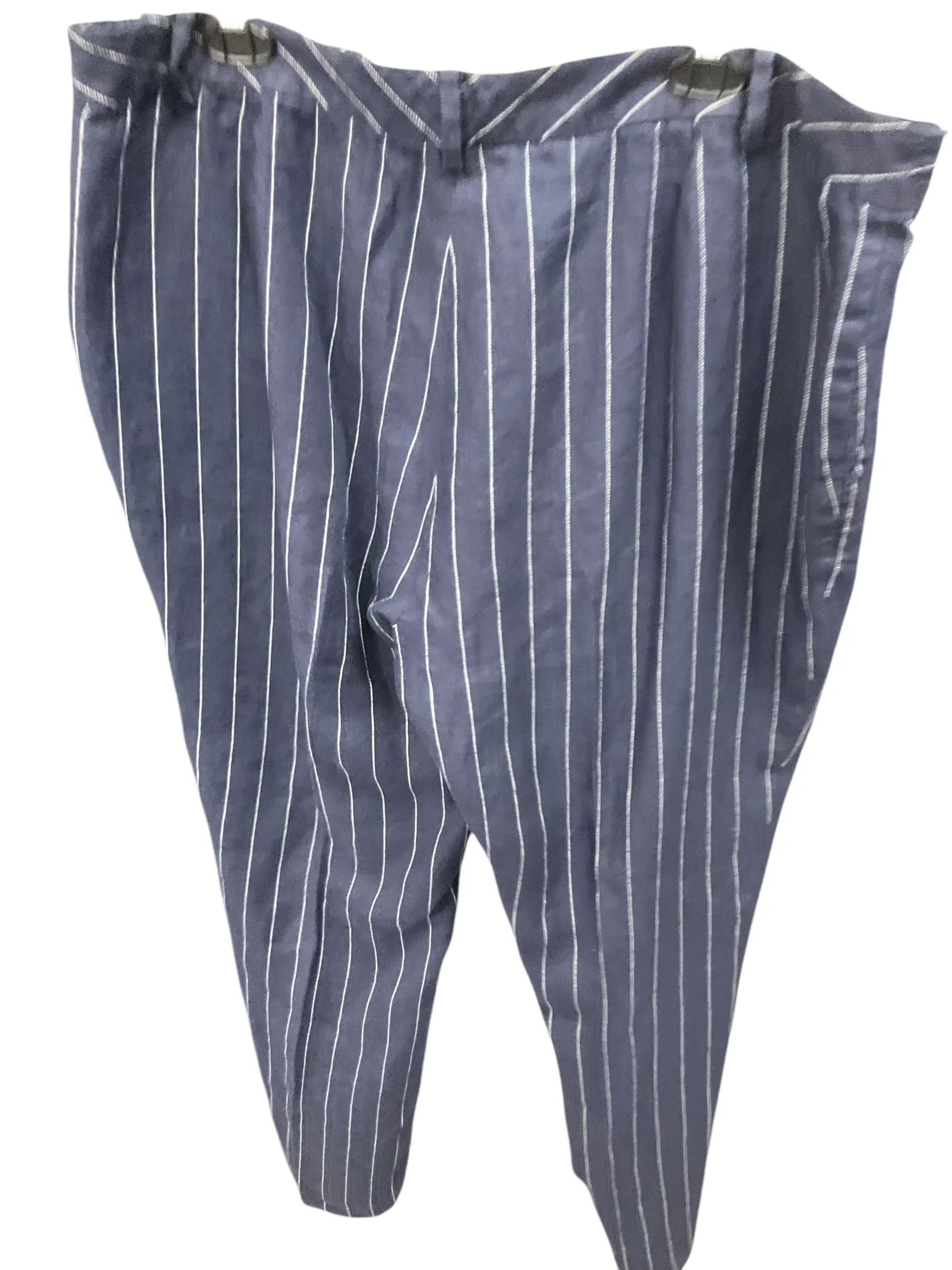 Pants Dress By Lauren By Ralph Lauren In Blue & White, Size: 18