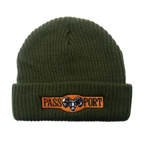 PASS~PORT Ram Beanie - Olive