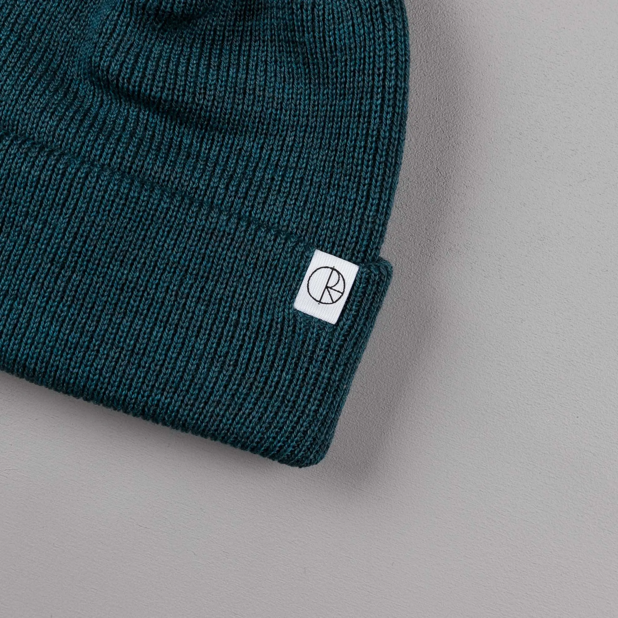 Polar Merino Wool Beanie - Teal