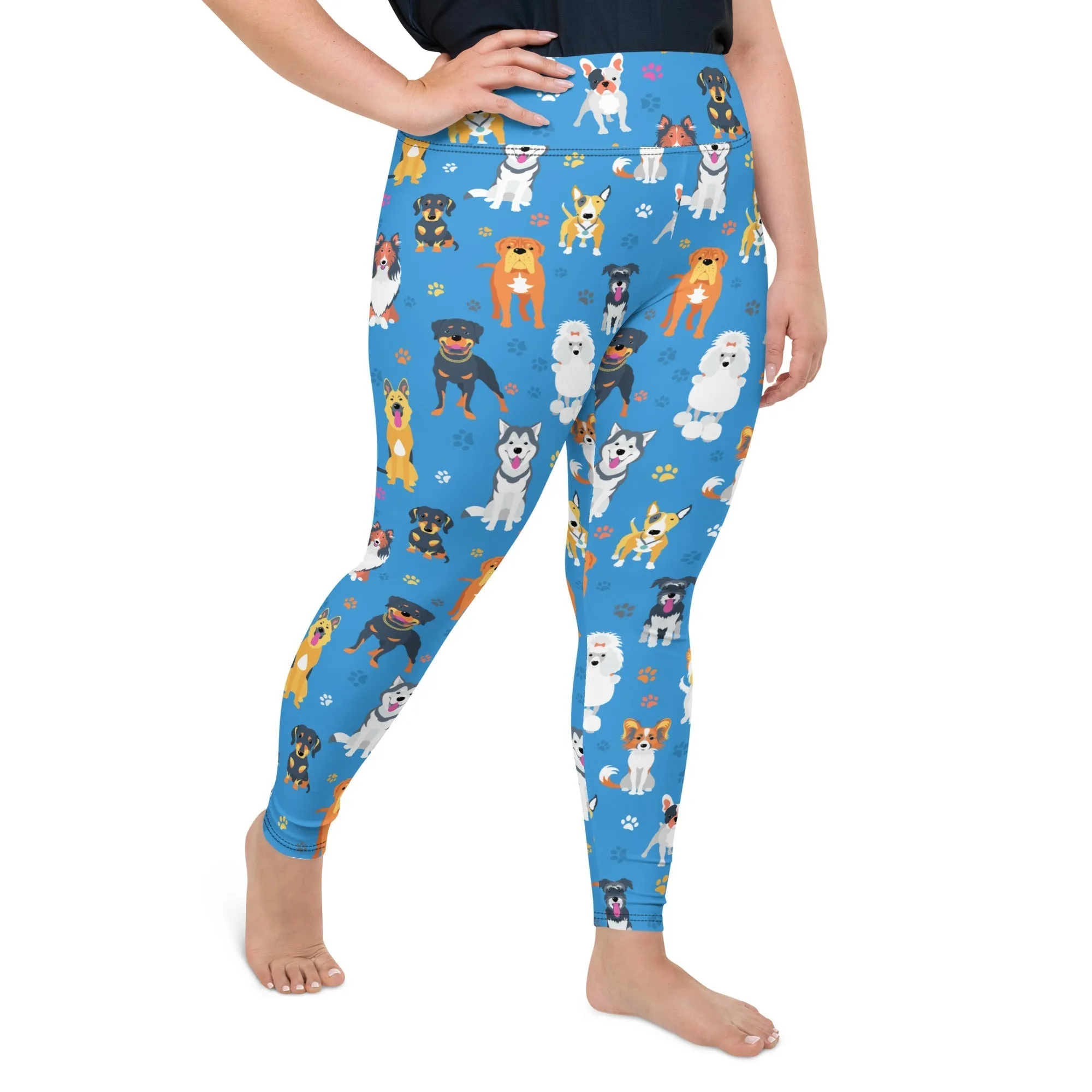 Puppies & Paws Plus Size Leggings