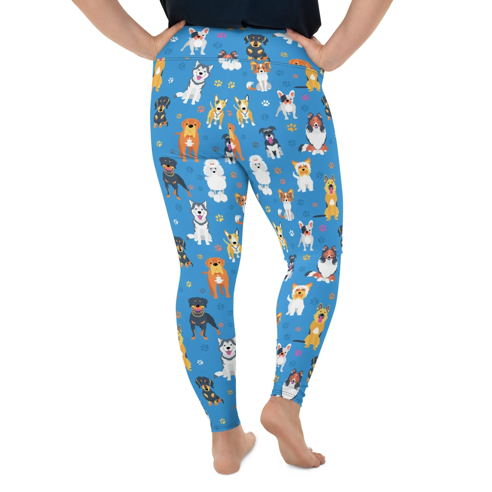 Puppies & Paws Plus Size Leggings