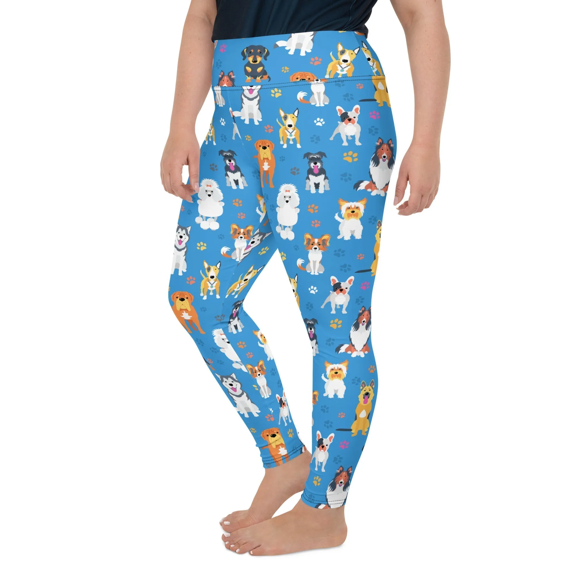 Puppies & Paws Plus Size Leggings