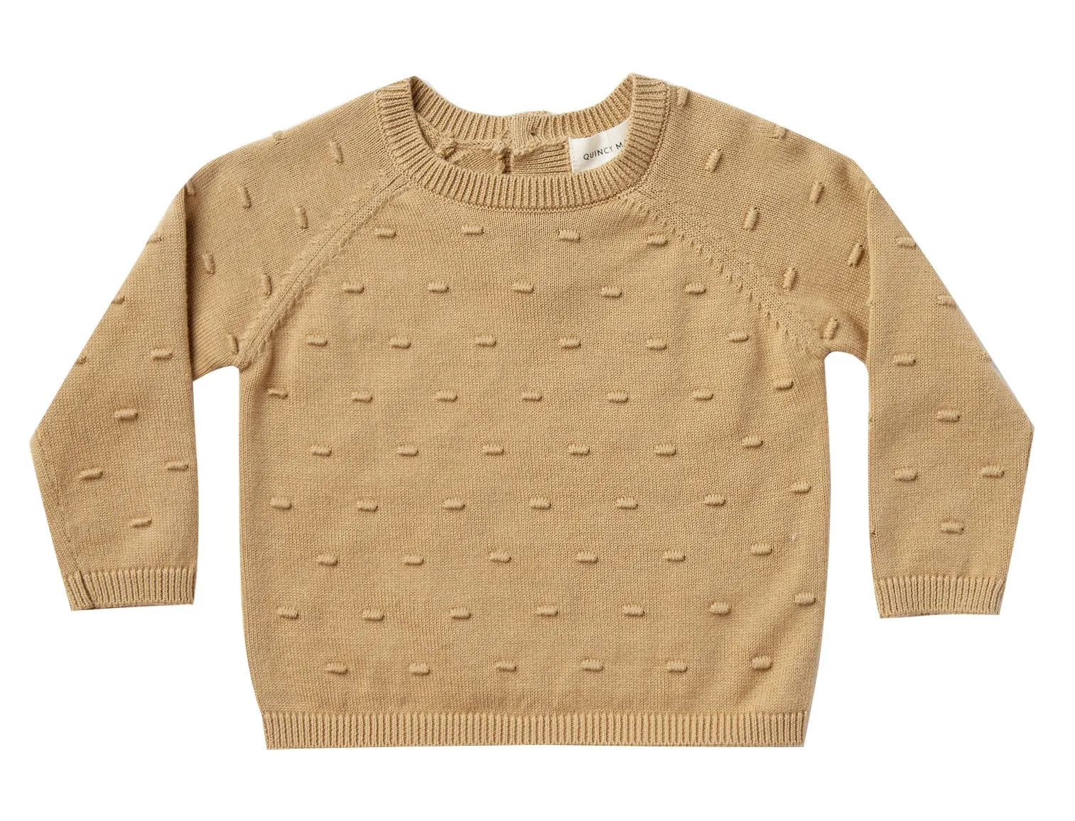 Quincy Mae Bailey Knit Sweater - Honey