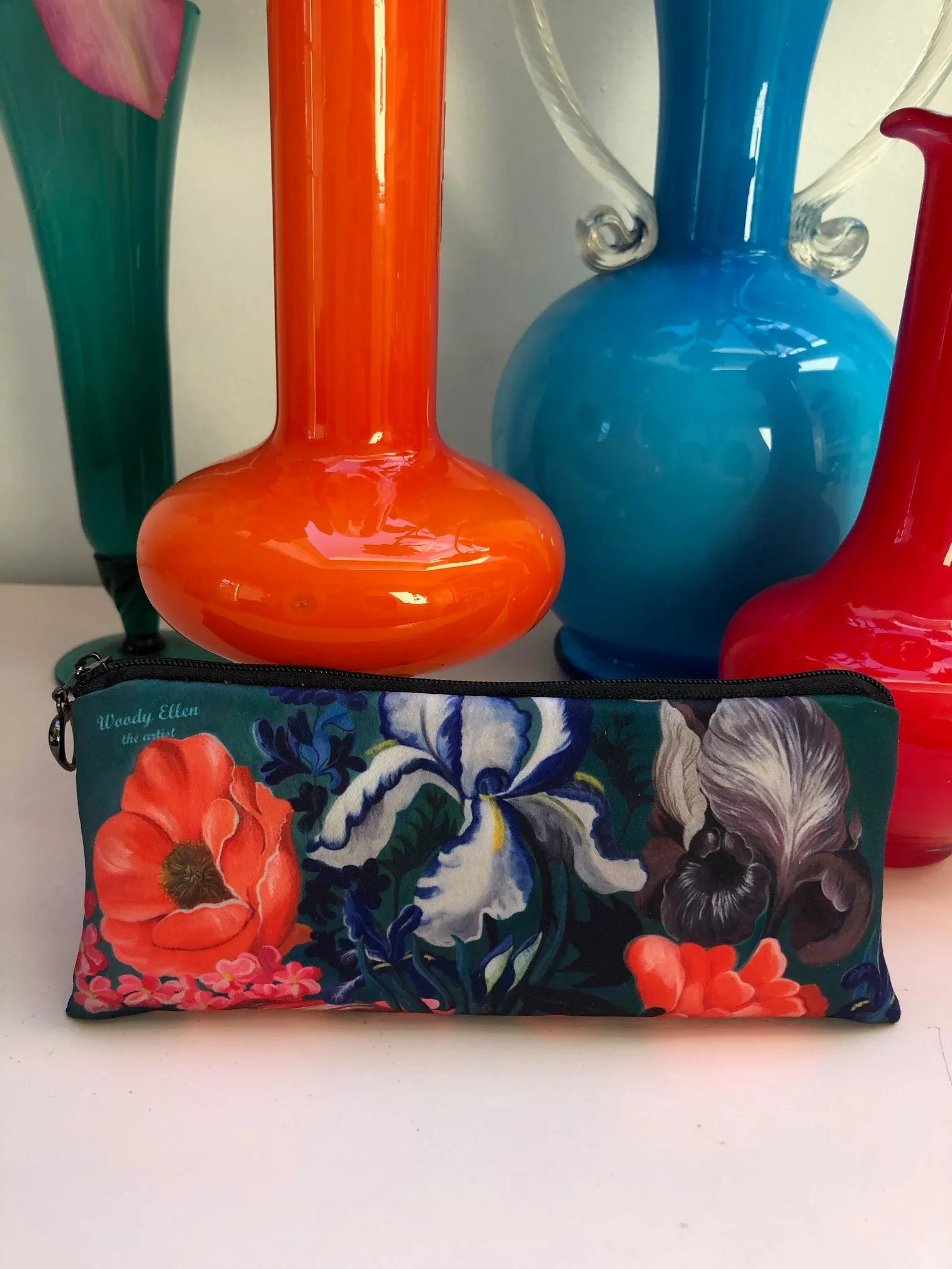 Retro pencil bag, Forest