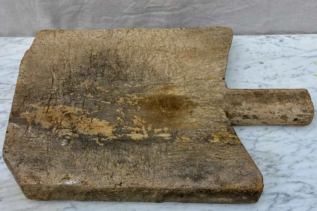 Rustic large antique French bread board 14½" x 20½"