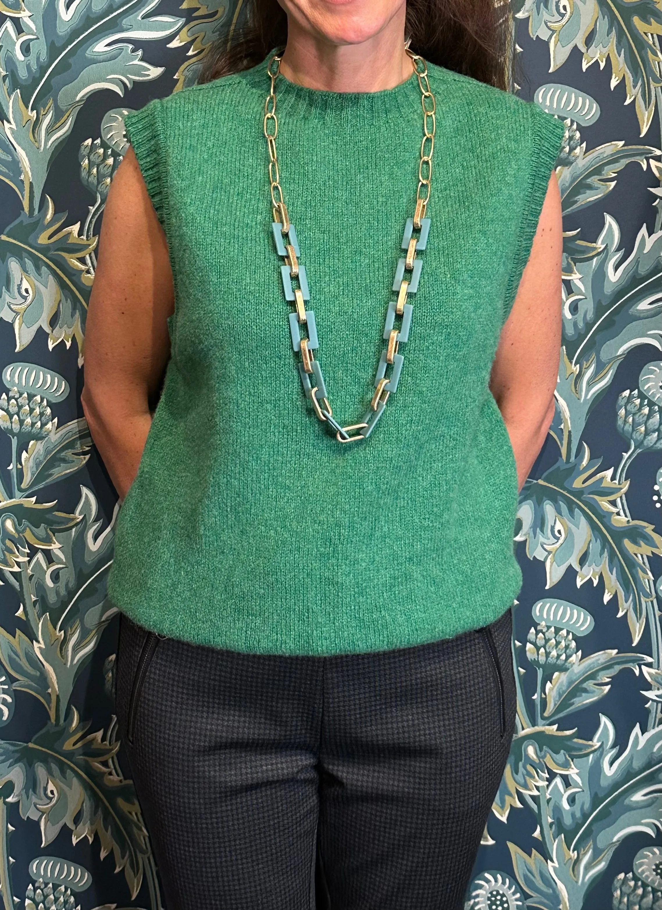 SALE Large Harley Of Scotland Vest In Pixie