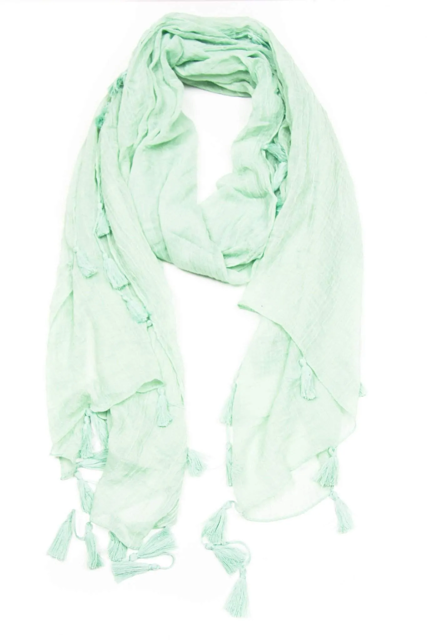 Scarf / Mint Green / Unisex