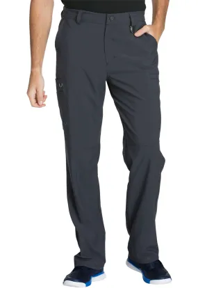 Scrub Pants - Cherokee Infinity Men's Fly Front Pant - Pewter, CK200A