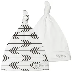 Silly Billyz Gumnut Baby Hat - 2pk (Arrows)