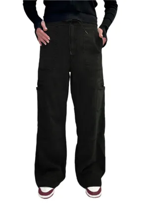 Silver Jeans Co. High Waisted Wide Leg Cargo Pant