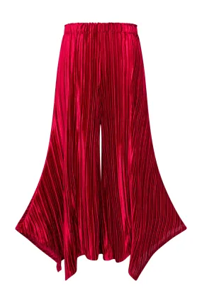 Slink Pants “Oxblood Velvet"
