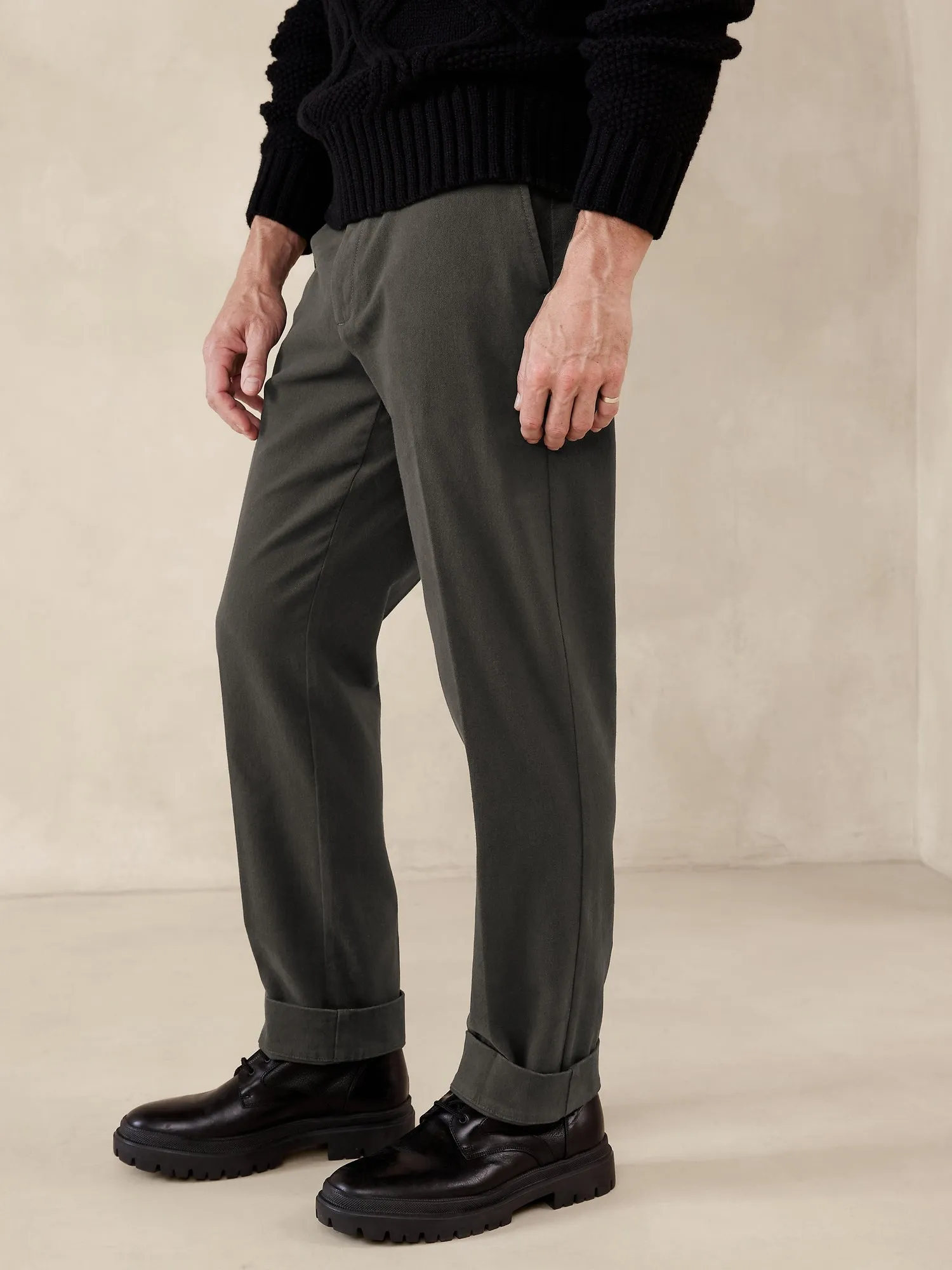 Straight Brushed Traveler Chino