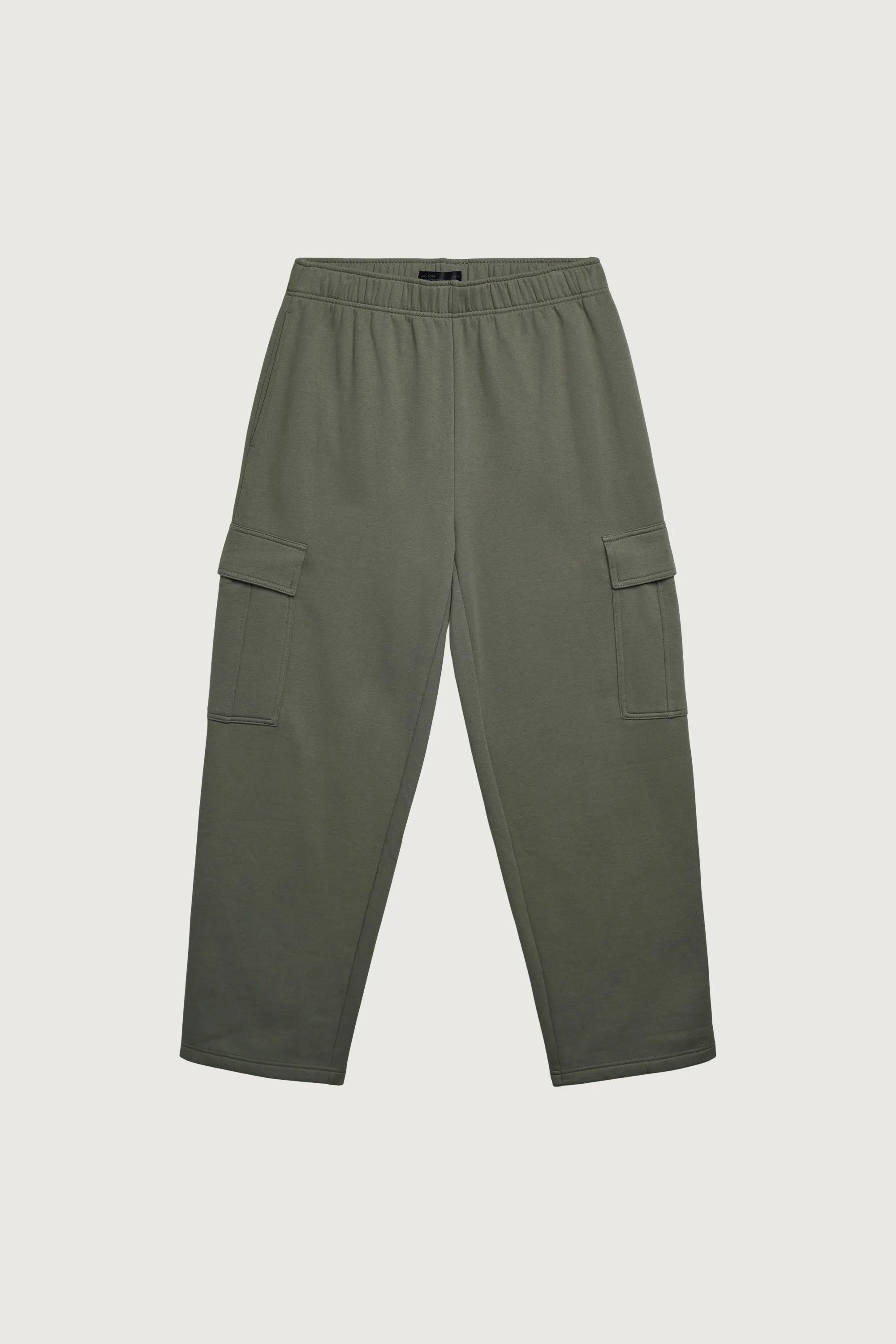 STRAIGHT LEG CARGO SWEATPANTS