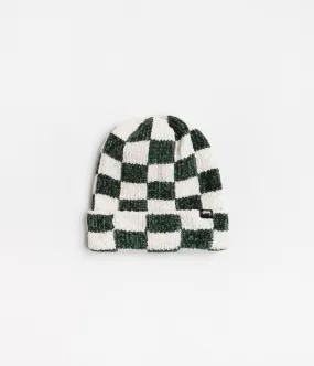 Stussy Crochet Checkered Beanie - Green
