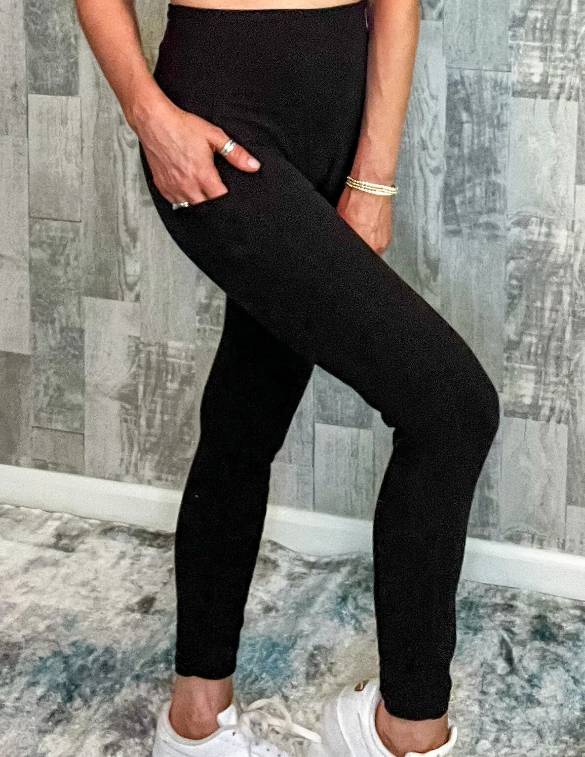 The Perfect Fit Seamless Leggings - Black