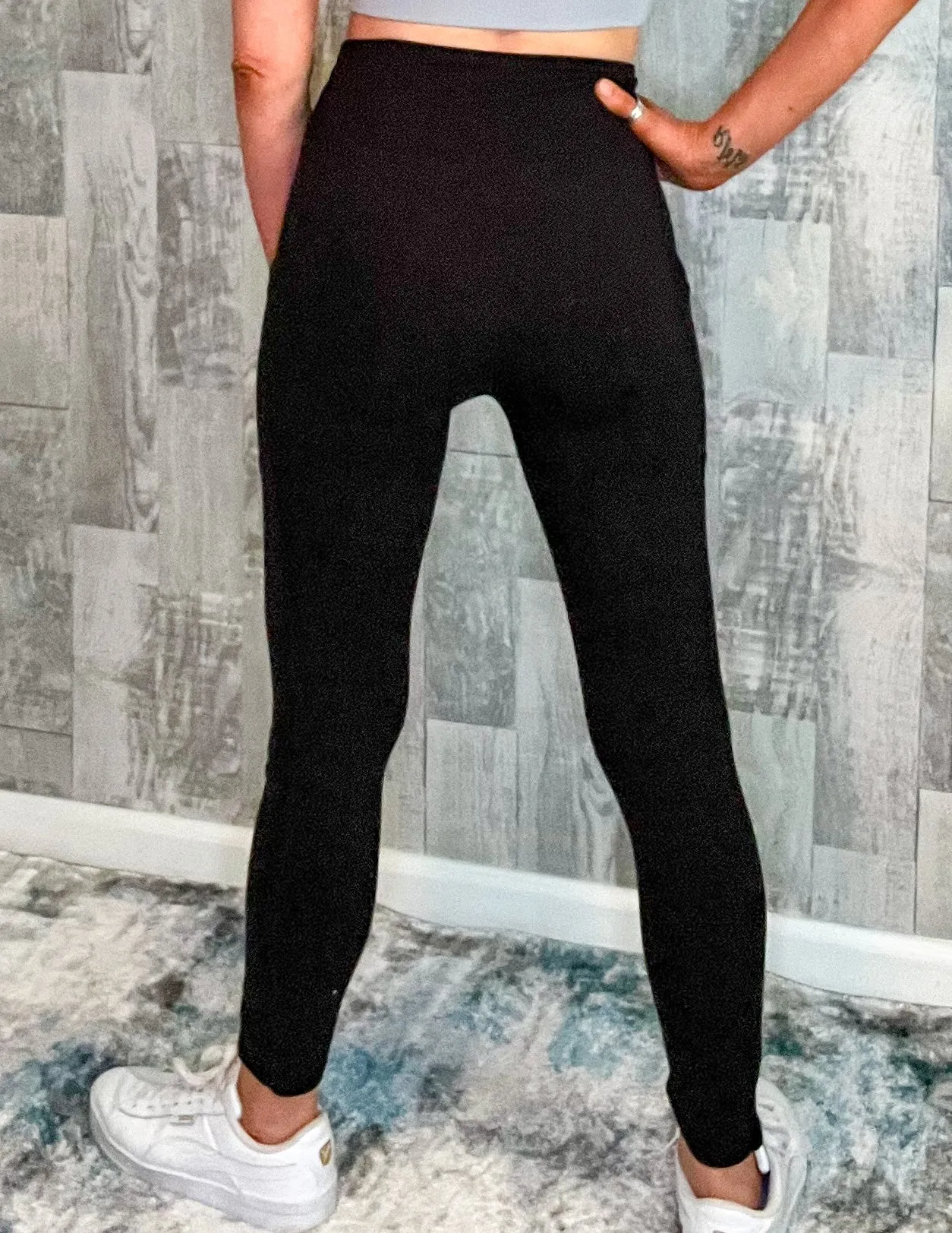 The Perfect Fit Seamless Leggings - Black