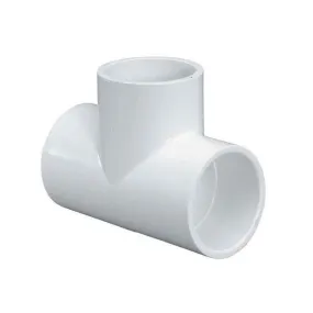 Thrifco Plumbing 8114586 1-1/2 Inch Slip x Slip x Slip PVC Tee SCH 40