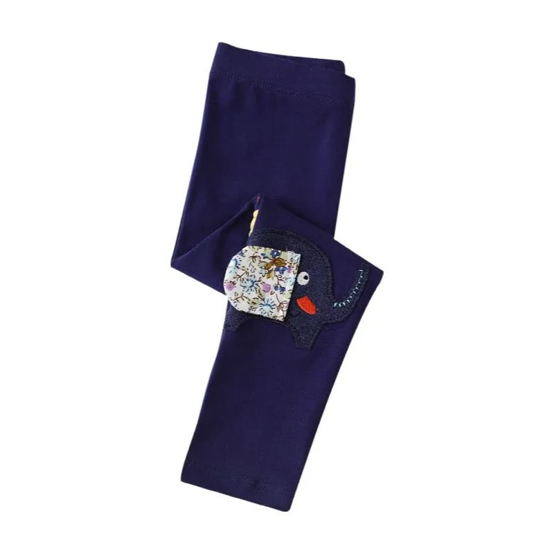 Toddler/Kid Girl's Cute Elephant/Giraffe Leggings
