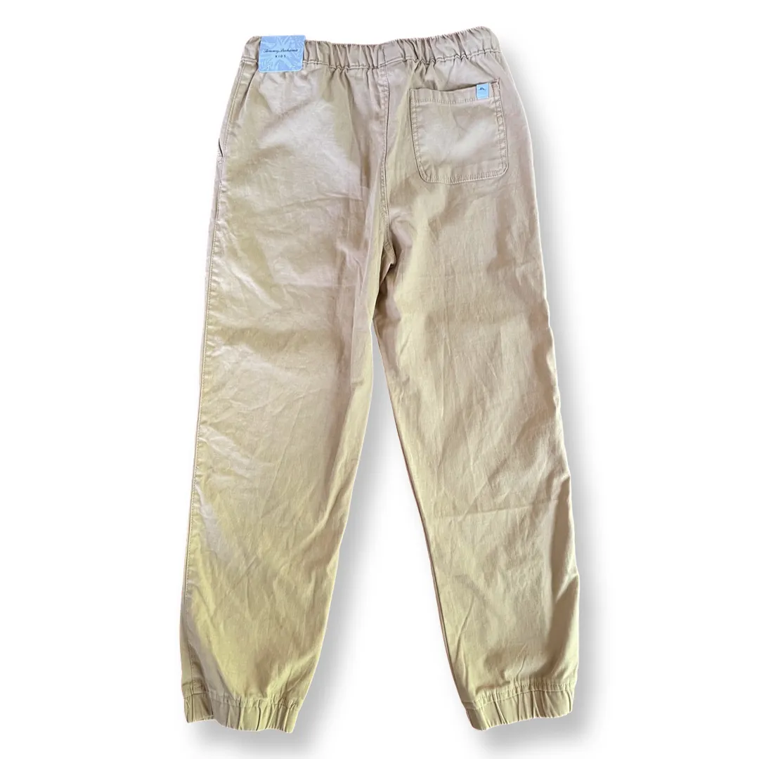 Tommy Bahama Kids Chino Joggers - 7/8 youth