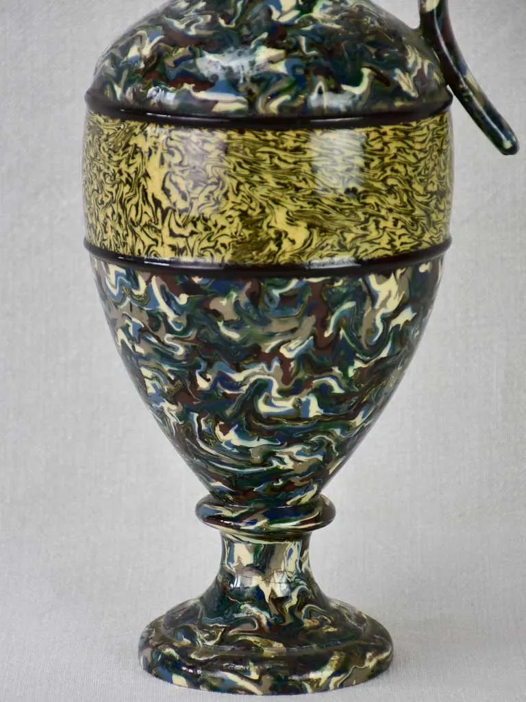 Unusual tall pitcher from the 1940's 20"
