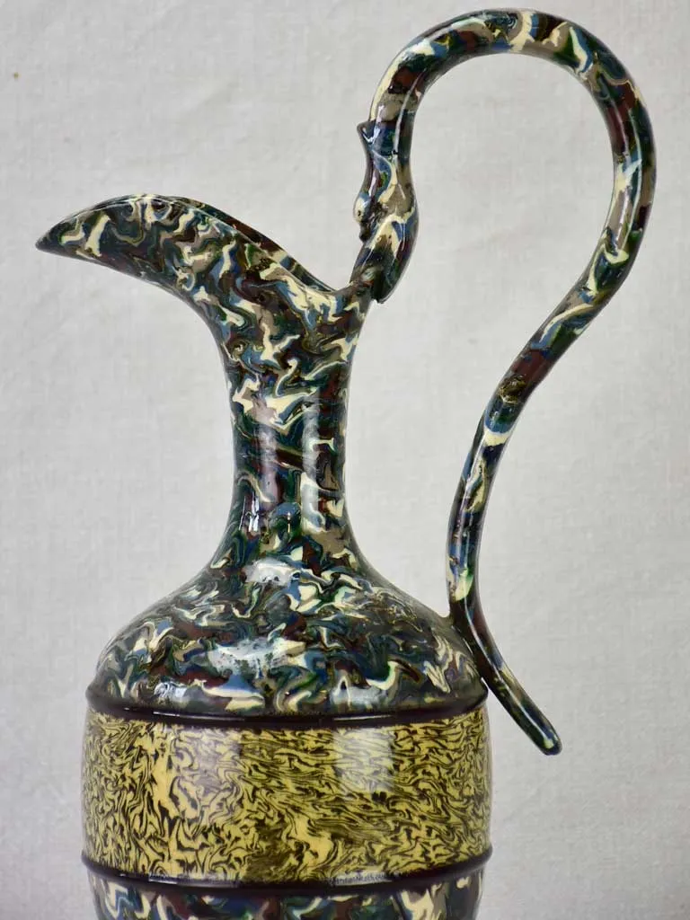 Unusual tall pitcher from the 1940's 20"