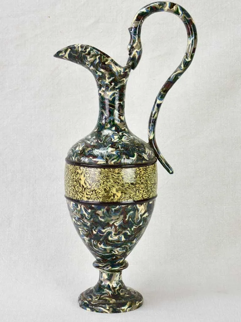 Unusual tall pitcher from the 1940's 20"