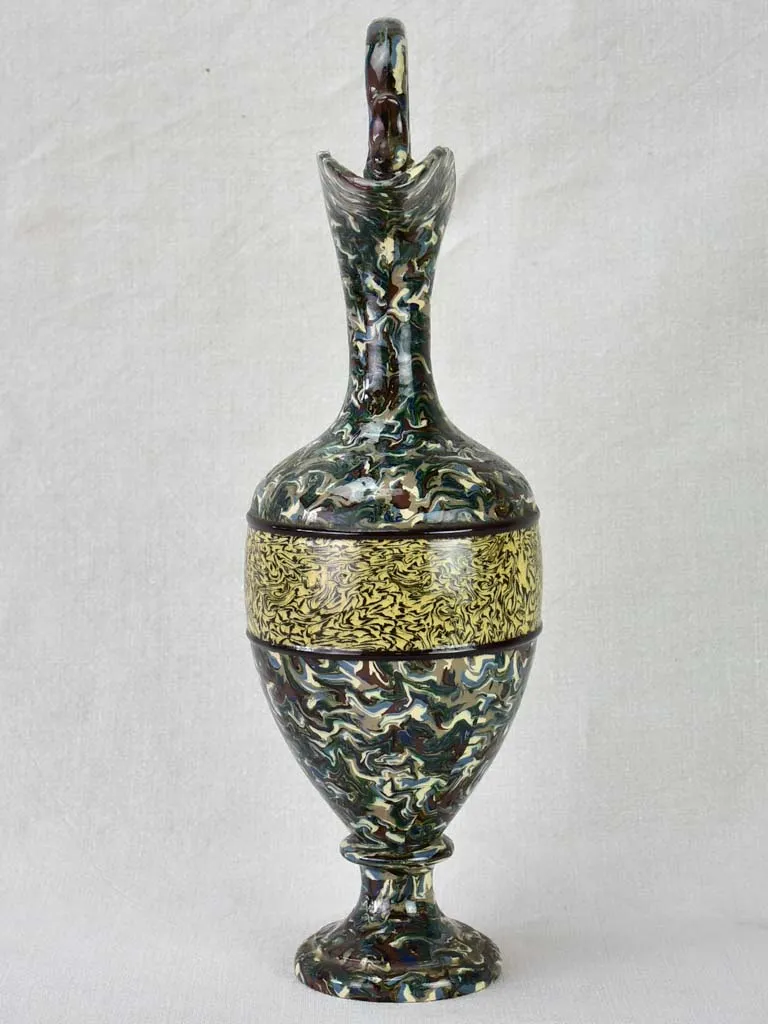 Unusual tall pitcher from the 1940's 20"