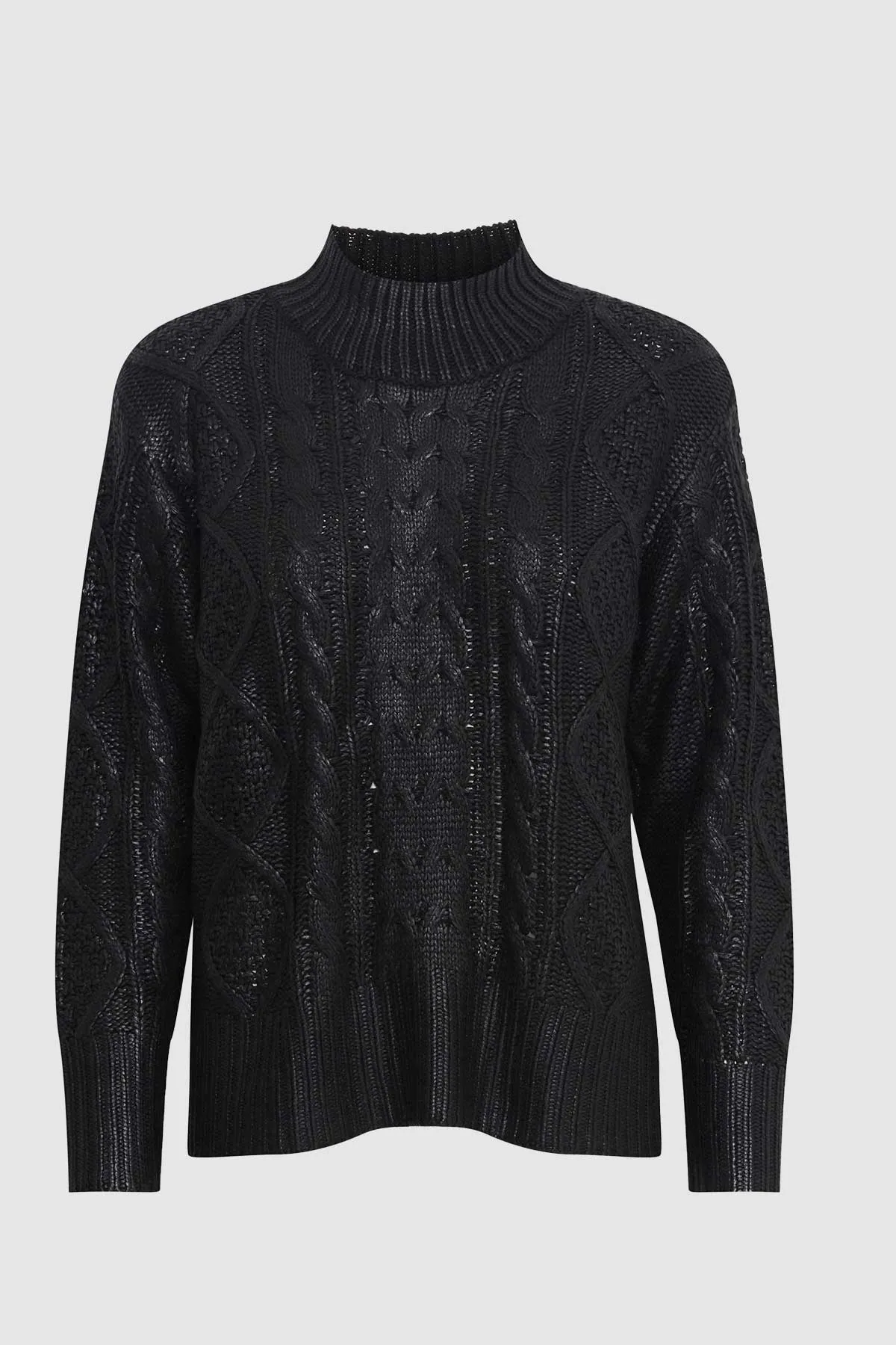 Zamira Pullover in Black Beauty